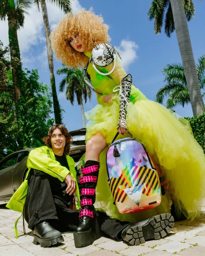 AI FRACTAL VISIONS BACKPACK Bags SPRAYGROUND