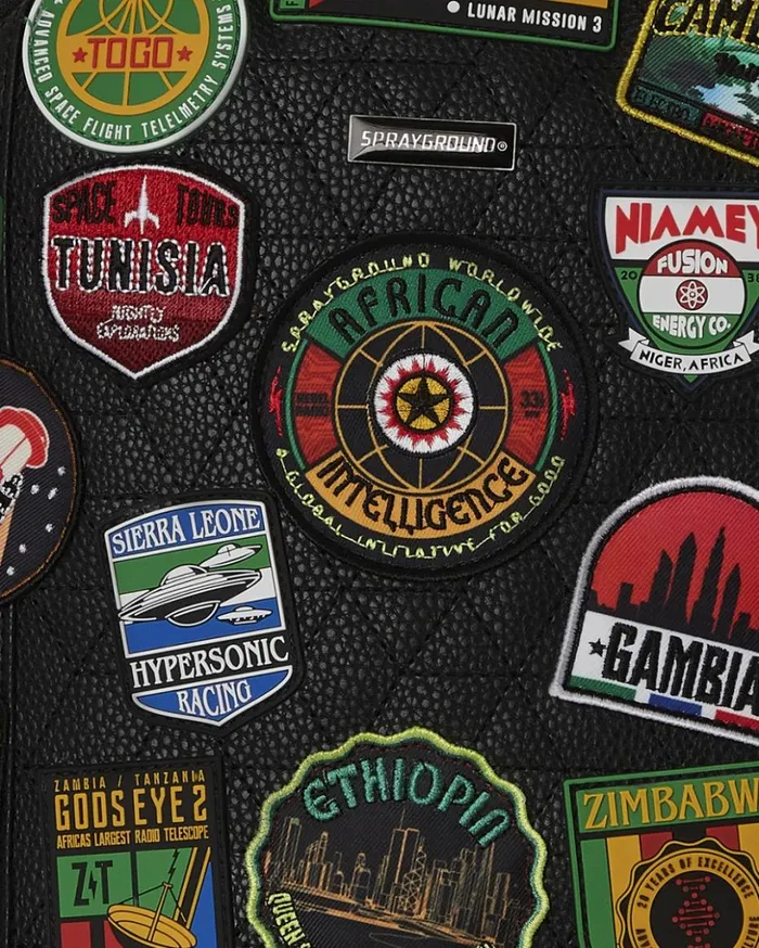 AI THE 54 PATCHES OF AFRICA CARGO BACKPACK Bags SPRAYGROUND