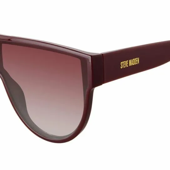Accessories NIGEL SUNGLASSES BURGUNDY Burgundy Steve Madden Sunglasses