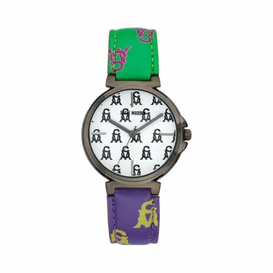 Accessories STACKED LOGO WATCH MULTI Multi Steve Madden Watches