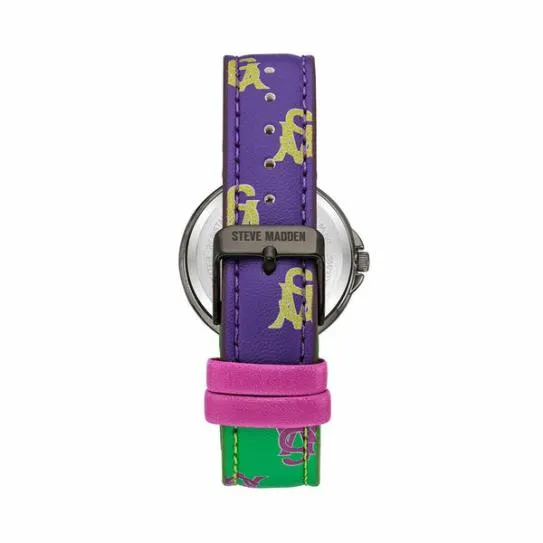 Accessories STACKED LOGO WATCH MULTI Multi Steve Madden Watches Accessories STACKED LOGO WATCH MULTI Multi Steve Madden Watches