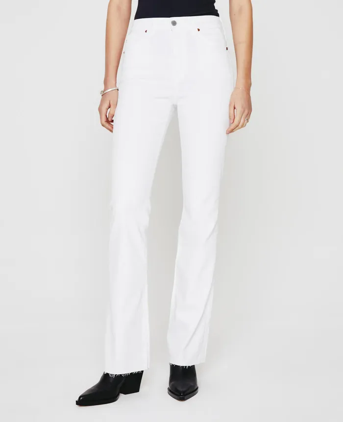 AG Jeans Denim Women Alexxis Boot AUTHENTIC WHITE AG Jeans Denim Women Alexxis Boot AUTHENTIC WHITE