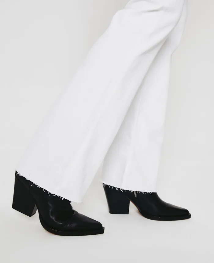 AG Jeans Denim Women Alexxis Boot AUTHENTIC WHITE AG Jeans Denim Women Alexxis Boot AUTHENTIC WHITE