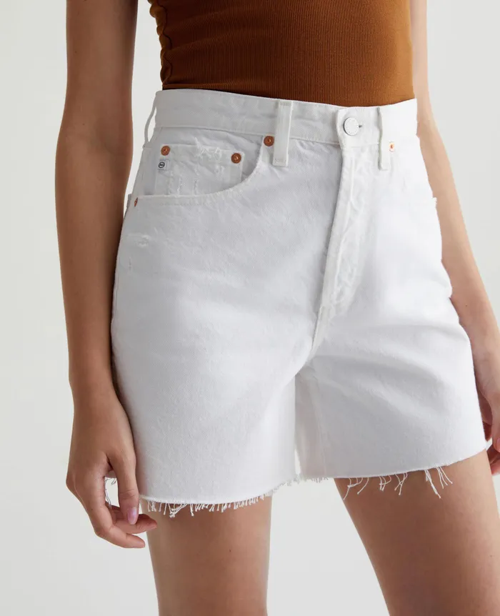 AG Jeans Denim Women Clove Short MODERN WHITE DESTRUCTED AG Jeans Denim Women Clove Short MODERN WHITE DESTRUCTED