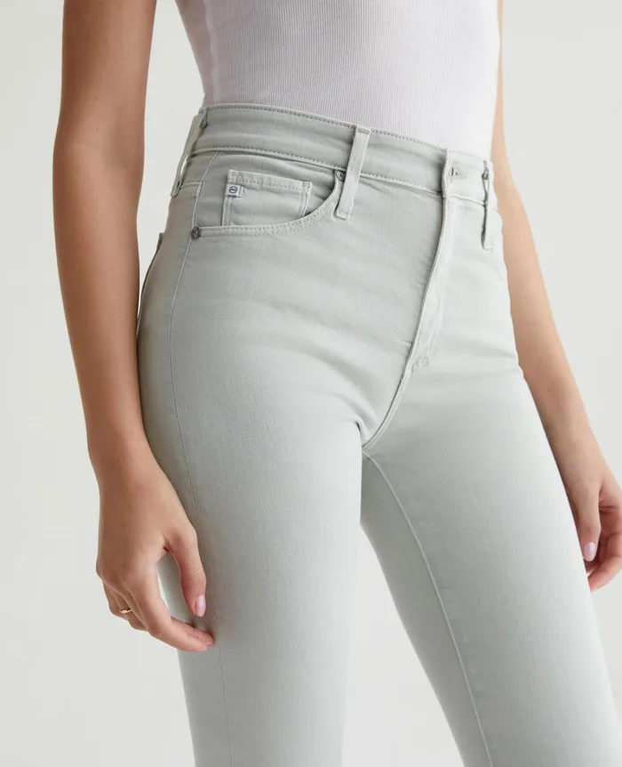 AG Jeans Denim Women Farrah Boot Crop SULFUR FRESH SAGE AG Jeans Denim Women Farrah Boot Crop SULFUR FRESH SAGE