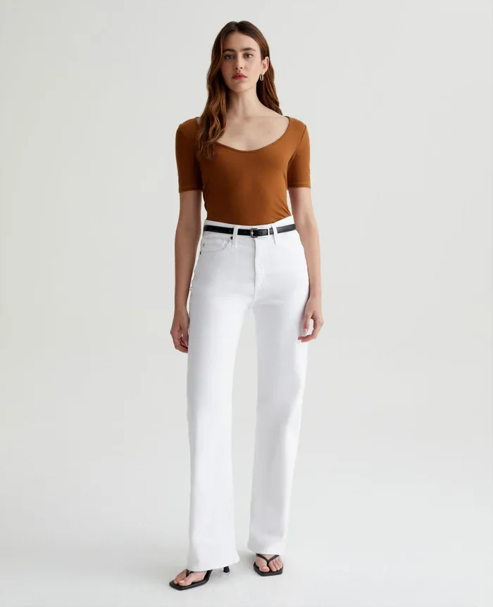 AG Jeans Denim Women Kora AUTHENTIC WHITE