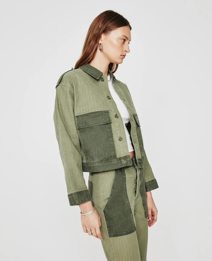 AG Jeans Jackets Women Mirah Utility Jacket VALLEY CAVALRY SAGE AG Jeans Jackets Women Mirah Utility Jacket VALLEY CAVALRY SAGE