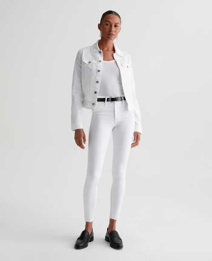 AG Jeans Jackets Women Robyn Jacket TRUE WHITE AG Jeans Jackets Women Robyn Jacket TRUE WHITE