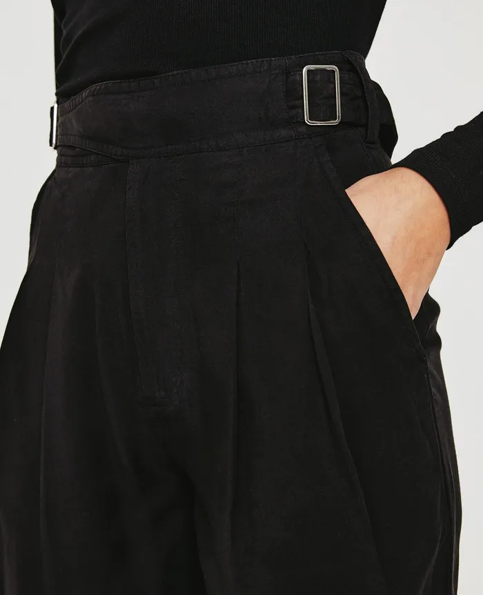 AG Jeans Pants Women Natalie Trouser TRUE BLACK AG Jeans Pants Women Natalie Trouser TRUE BLACK