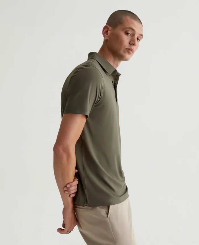 AG Jeans Polos Men Bryce Polo BONSAI AG Jeans Polos Men Bryce Polo BONSAI