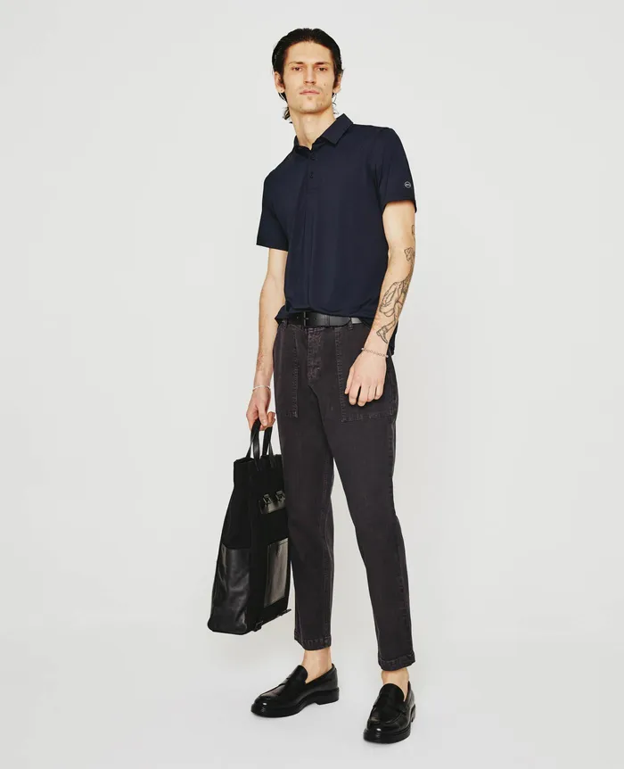 AG Jeans Polos Men Bryce Polo TRUE BLACK AG Jeans Polos Men Bryce Polo TRUE BLACK
