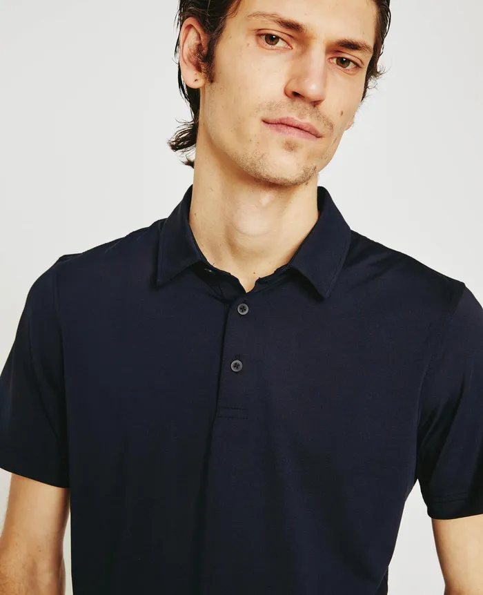 AG Jeans Polos Men Bryce Polo TRUE BLACK AG Jeans Polos Men Bryce Polo TRUE BLACK
