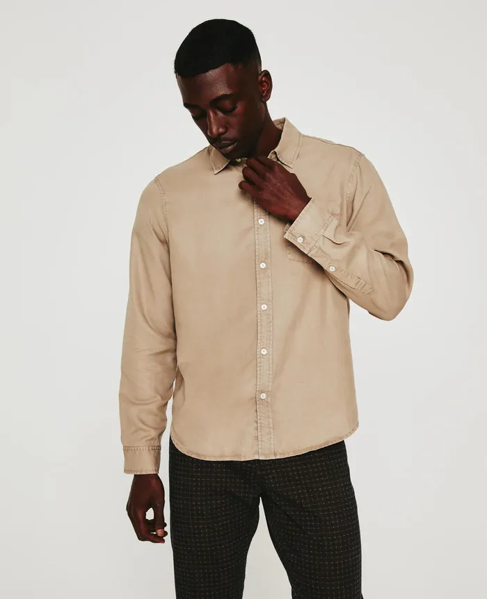 AG Jeans Shirts Men Aiden Shirt DRY DUST
