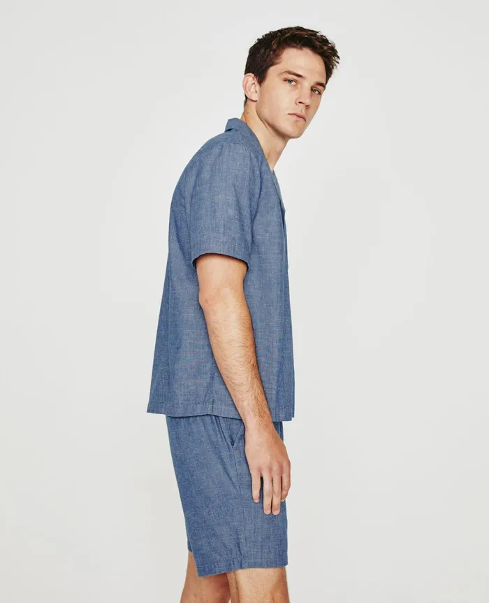 AG Jeans Shirts Men Foster Shirt CLOUD NINE AG Jeans Shirts Men Foster Shirt CLOUD NINE