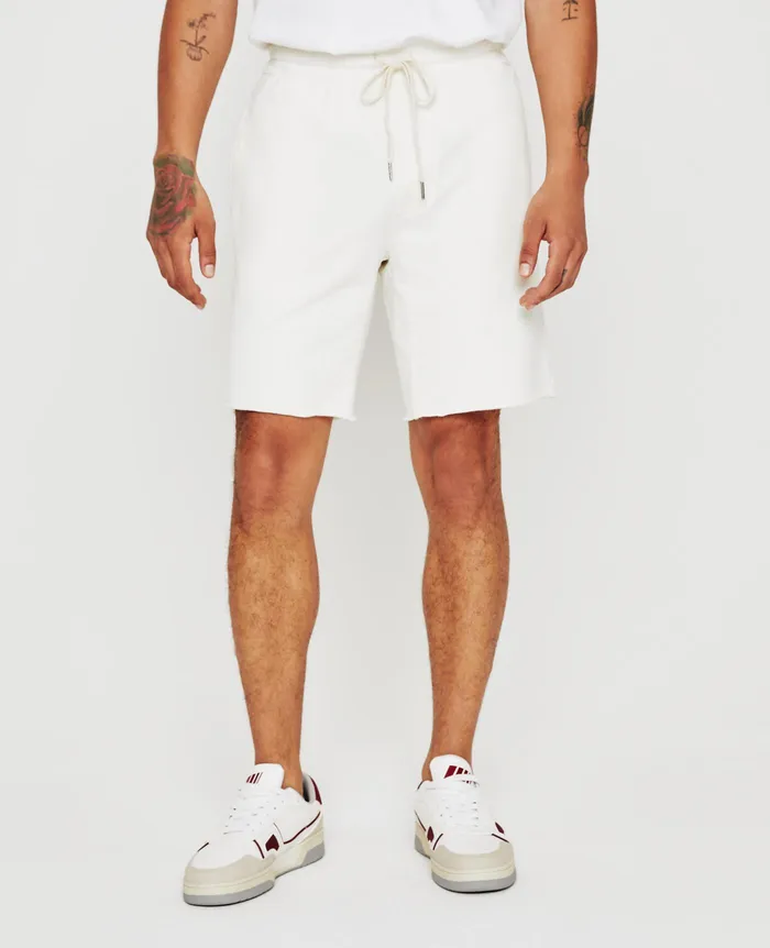 AG Jeans Sweatpants Men Kenji Sweatshort IVORY DUST AG Jeans Sweatpants Men Kenji Sweatshort IVORY DUST