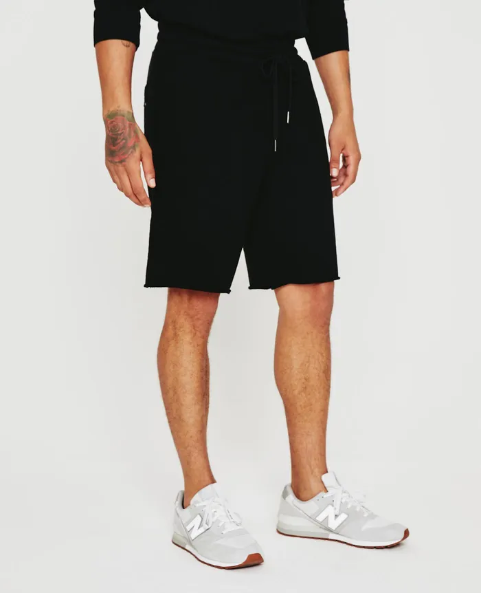 AG Jeans Sweatpants Men Kenji Sweatshort TRUE BLACK AG Jeans Sweatpants Men Kenji Sweatshort TRUE BLACK