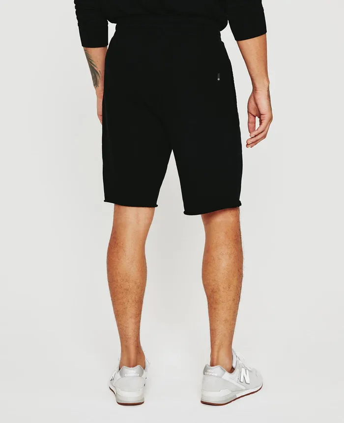 AG Jeans Sweatpants Men Kenji Sweatshort TRUE BLACK AG Jeans Sweatpants Men Kenji Sweatshort TRUE BLACK