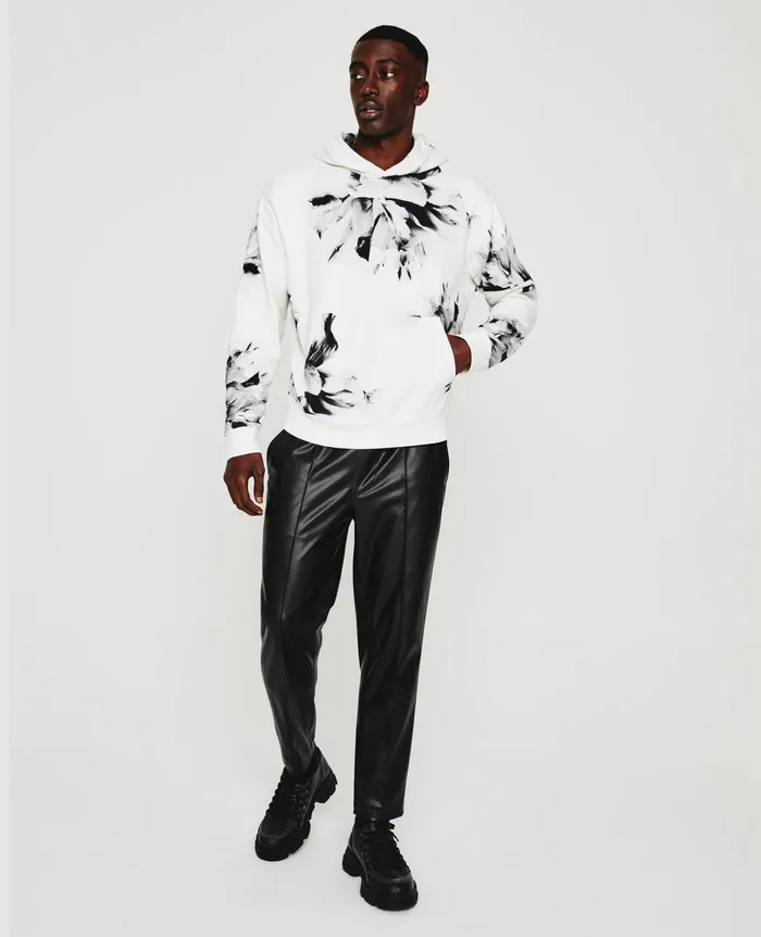 AG Jeans Sweatshirts Men Arc Hoodie WILL GARDEN WHITE MULTI AG Jeans Sweatshirts Men Arc Hoodie WILL GARDEN WHITE MULTI