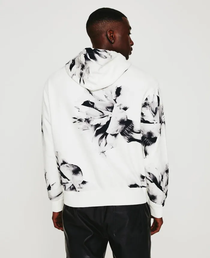 AG Jeans Sweatshirts Men Arc Hoodie WILL GARDEN WHITE MULTI AG Jeans Sweatshirts Men Arc Hoodie WILL GARDEN WHITE MULTI