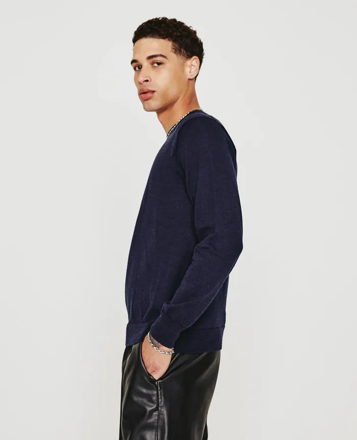 AG Jeans Sweatshirts Men Beck Crew DEEP NAVY AG Jeans Sweatshirts Men Beck Crew DEEP NAVY