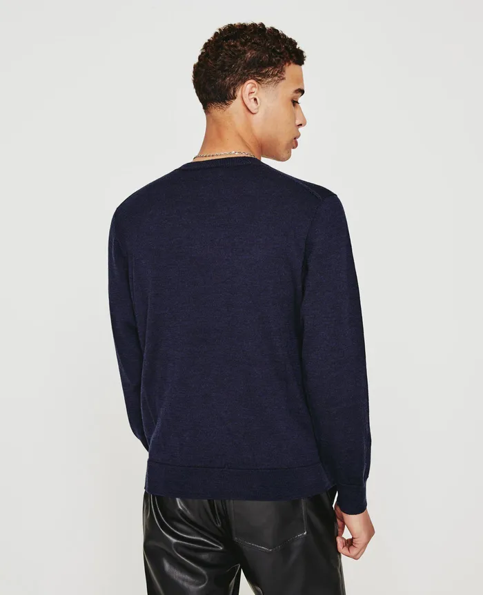 AG Jeans Sweatshirts Men Beck Crew DEEP NAVY AG Jeans Sweatshirts Men Beck Crew DEEP NAVY