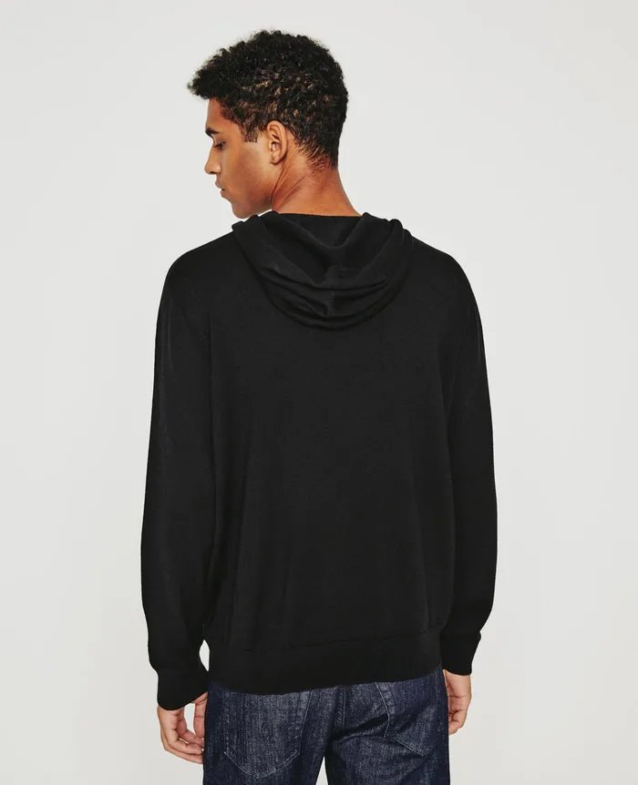 AG Jeans Sweatshirts Men Beck Hoodie TRUE BLACK