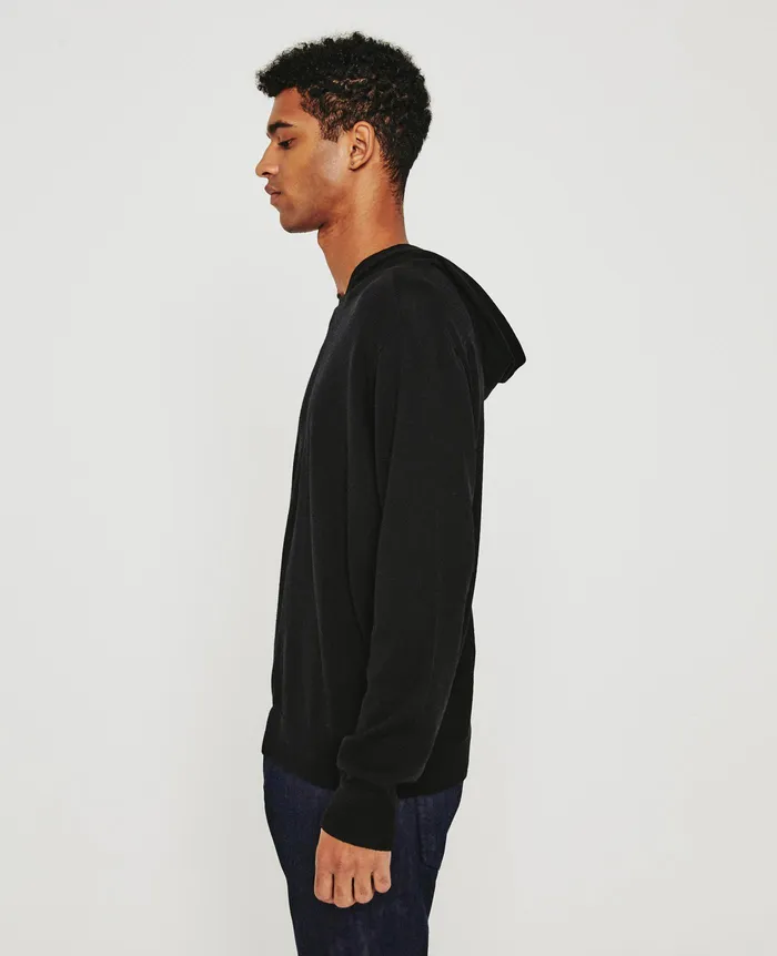 AG Jeans Sweatshirts Men Beck Hoodie TRUE BLACK AG Jeans Sweatshirts Men Beck Hoodie TRUE BLACK