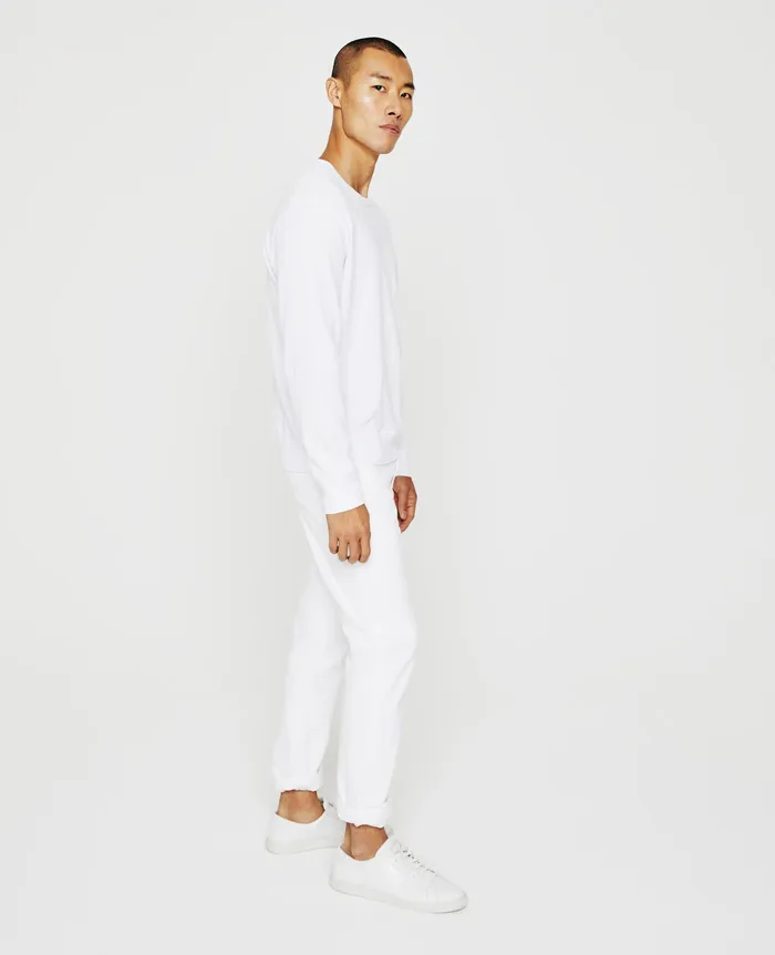 AG Jeans Sweatshirts Men Wesley Pullover TRUE WHITE AG Jeans Sweatshirts Men Wesley Pullover TRUE WHITE