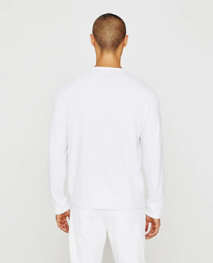 AG Jeans Sweatshirts Men Wesley Pullover TRUE WHITE AG Jeans Sweatshirts Men Wesley Pullover TRUE WHITE