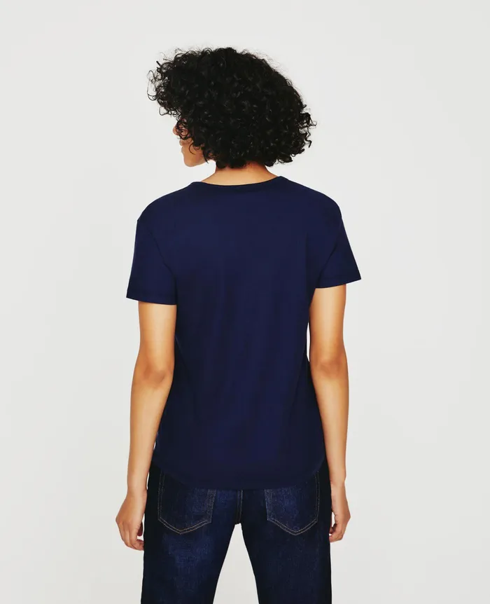 AG Jeans Tees and Tanks Women Aspen U DEEP NAVY AG Jeans Tees and Tanks Women Aspen U DEEP NAVY