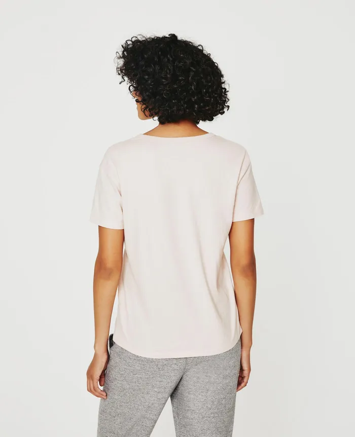 AG Jeans Tees and Tanks Women Aspen U VINTAGE PINK AG Jeans Tees and Tanks Women Aspen U VINTAGE PINK