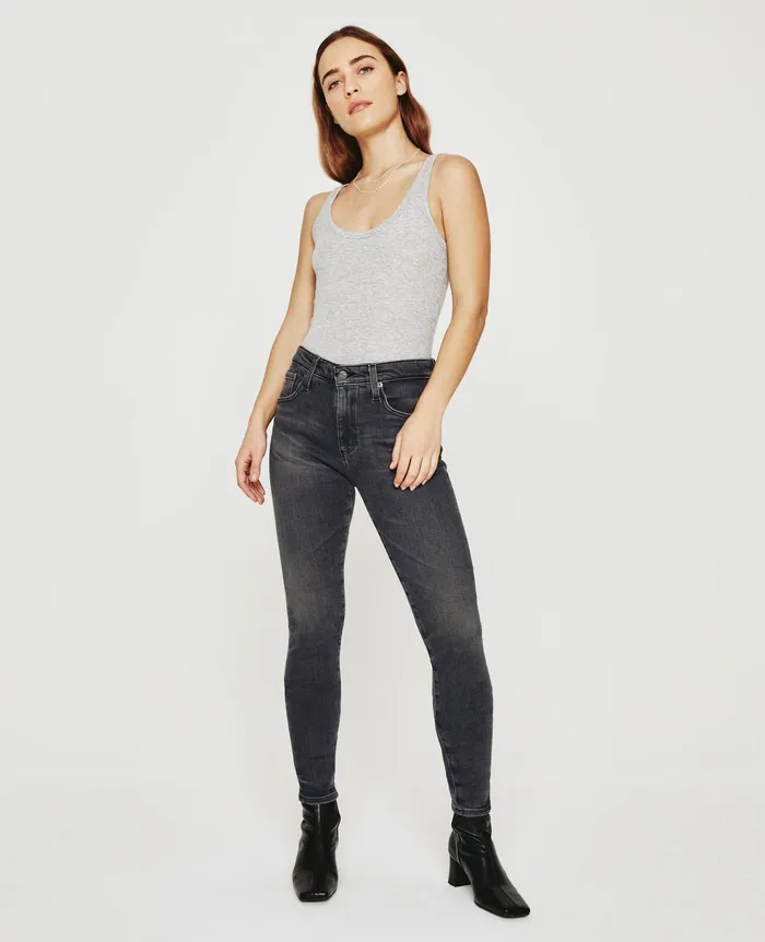 AG Jeans Tees and Tanks Women Jaxon Tank HEATHER GREY AG Jeans Tees and Tanks Women Jaxon Tank HEATHER GREY