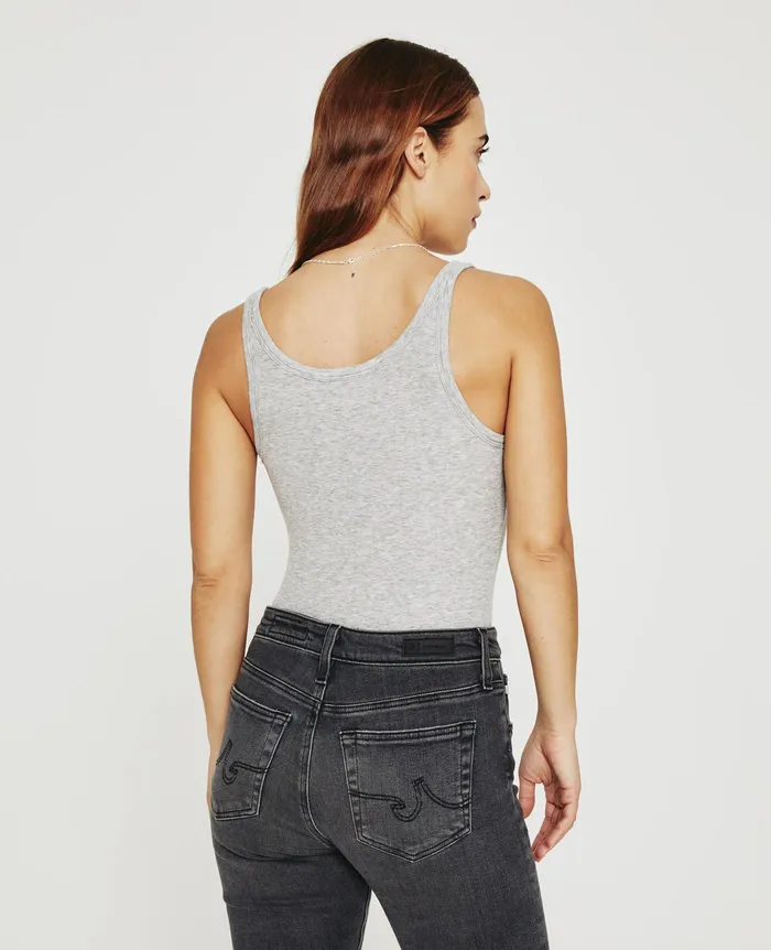 AG Jeans Tees and Tanks Women Jaxon Tank HEATHER GREY AG Jeans Tees and Tanks Women Jaxon Tank HEATHER GREY