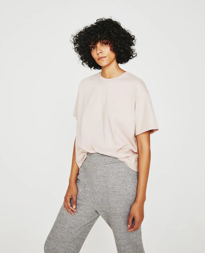 AG Jeans Tees and Tanks Women Karter ExBoyfriend VINTAGE PINK AG Jeans Tees and Tanks Women Karter ExBoyfriend VINTAGE PINK