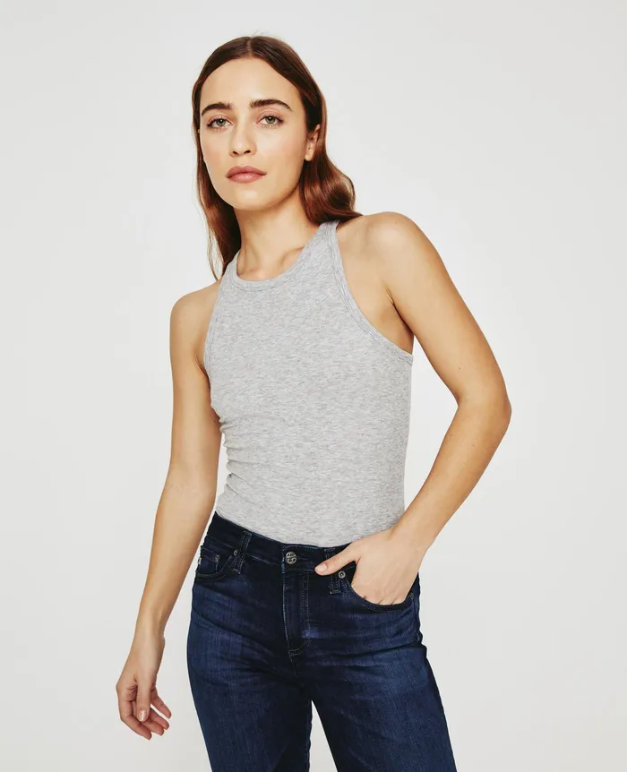 AG Jeans Tees and Tanks Women Orso Tank HEATHER GREY
