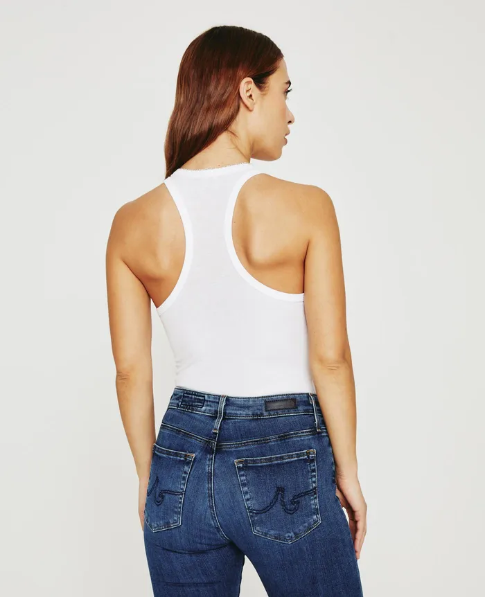 AG Jeans Tees and Tanks Women Orso Tank TRUE WHITE