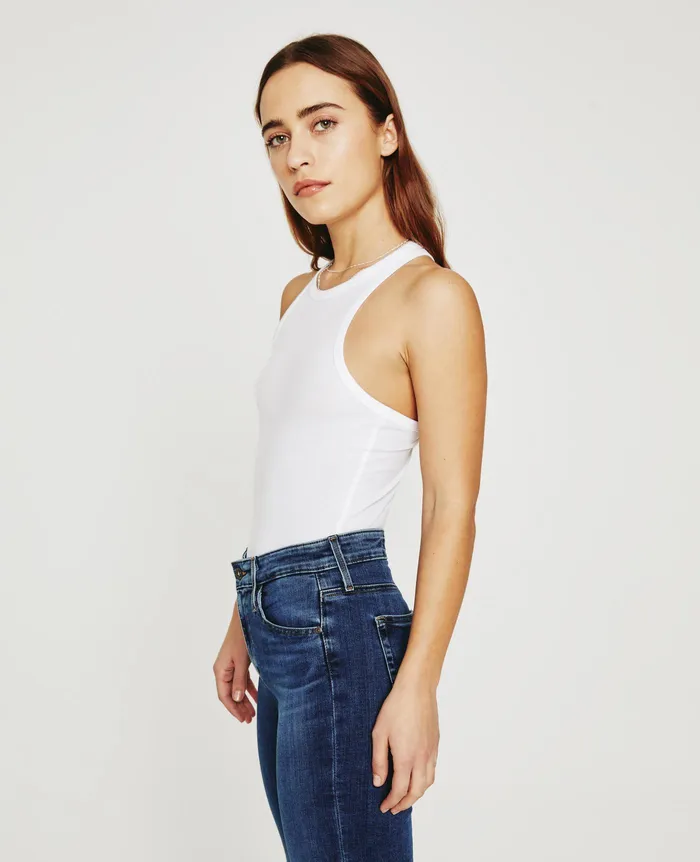 AG Jeans Tees and Tanks Women Orso Tank TRUE WHITE AG Jeans Tees and Tanks Women Orso Tank TRUE WHITE