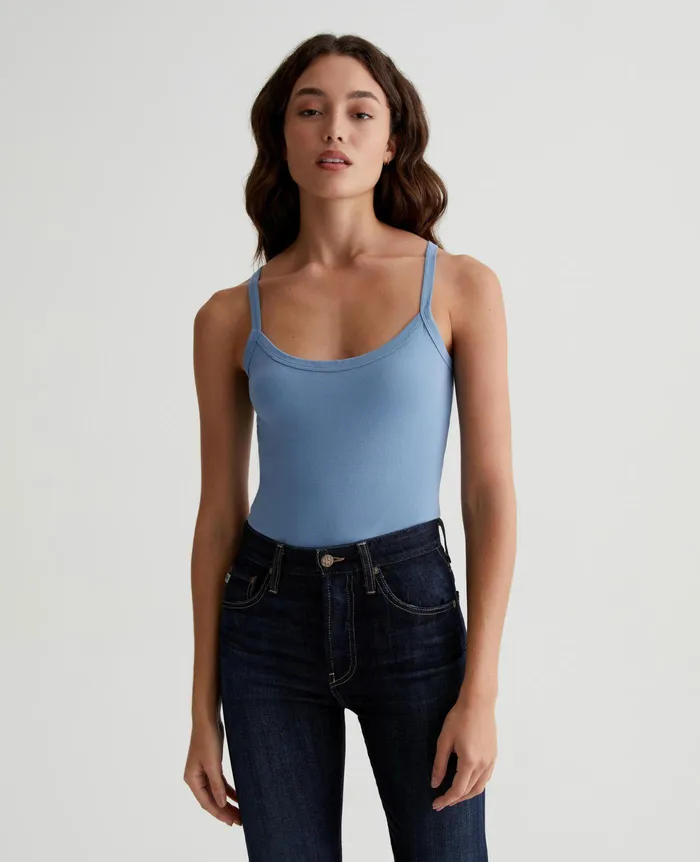 AG Jeans Tees and Tanks Women Wittney Tank CLEAR SKIES