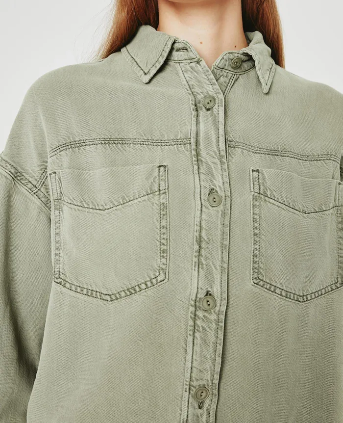 AG Jeans Tops and Shirts Women Mabel Jacket SULFUR FRESH EUCALYPTUS AG Jeans Tops and Shirts Women Mabel Jacket SULFUR FRESH EUCALYPTUS