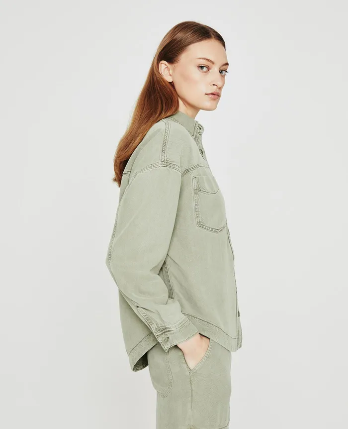 AG Jeans Tops and Shirts Women Mabel Jacket SULFUR FRESH EUCALYPTUS AG Jeans Tops and Shirts Women Mabel Jacket SULFUR FRESH EUCALYPTUS