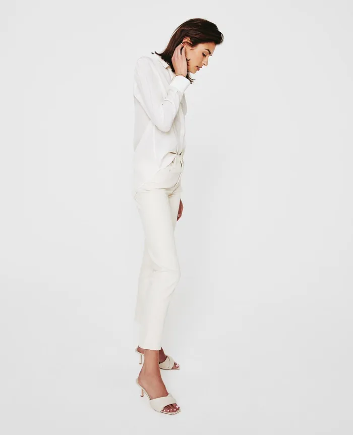 AG Jeans Tops and Shirts Women Shiela WHITE CREAM AG Jeans Tops and Shirts Women Shiela WHITE CREAM