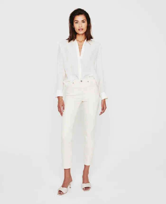 AG Jeans Tops and Shirts Women Shiela WHITE CREAM AG Jeans Tops and Shirts Women Shiela WHITE CREAM