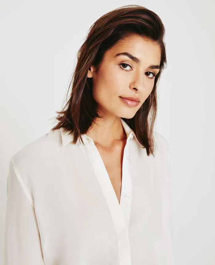AG Jeans Tops and Shirts Women Shiela WHITE CREAM AG Jeans Tops and Shirts Women Shiela WHITE CREAM