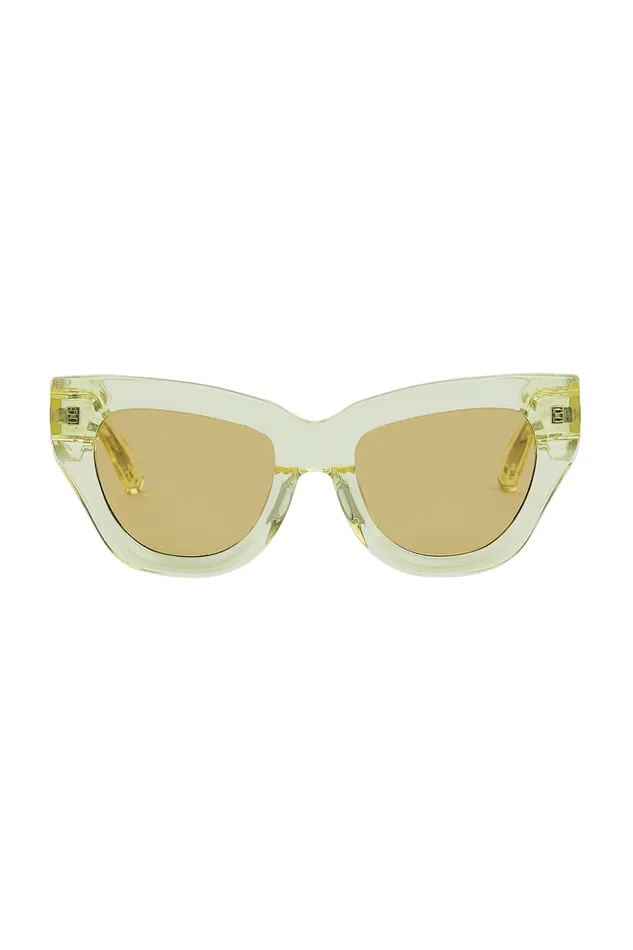 Aje Aje X Local Supply The Catfarer Sunglasses Citrus Women Sunglasses