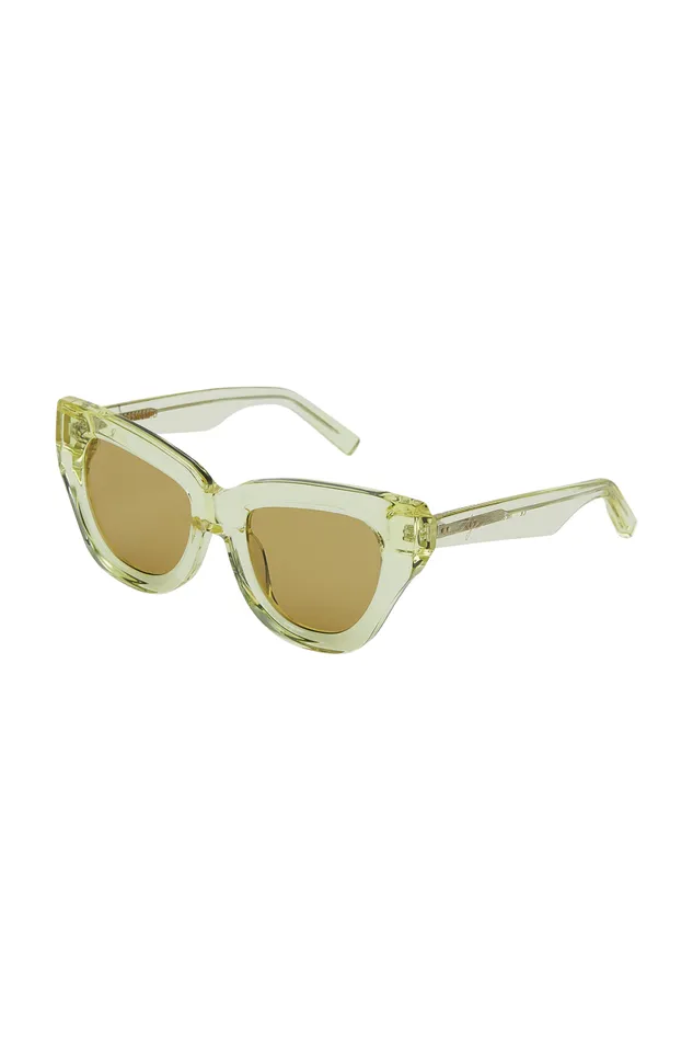 Aje Aje X Local Supply The Catfarer Sunglasses Citrus Women Sunglasses