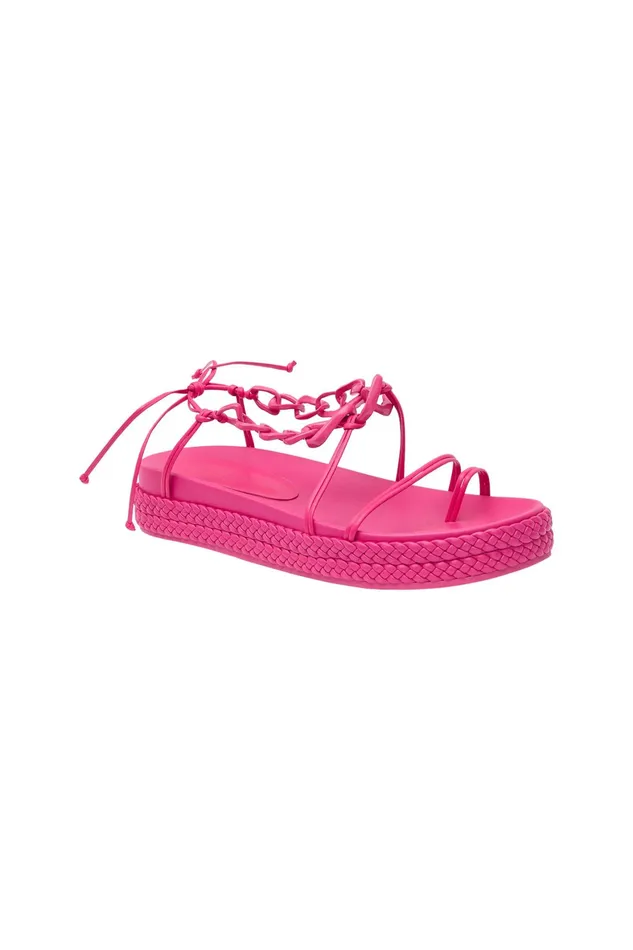 Aje Astrid Chain Sandal Fuschiafuschia Women Shoes