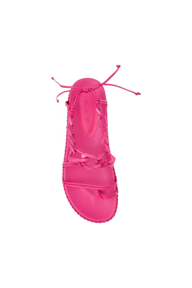 Aje Astrid Chain Sandal Fuschiafuschia Women Shoes
