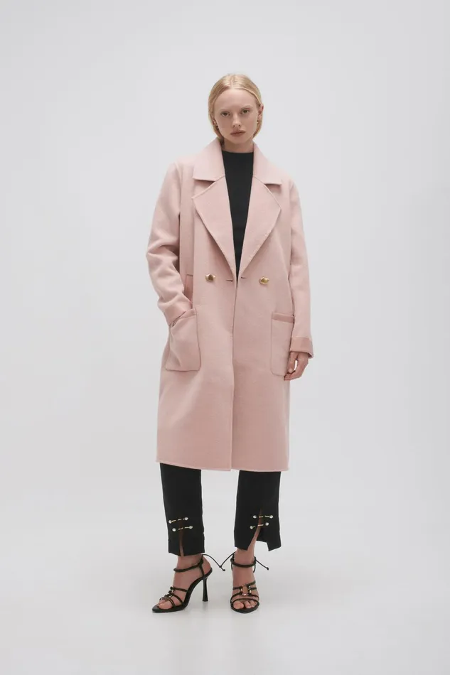 Aje Kingston Coat Blush Pink Women Blazers Jackets and Coats