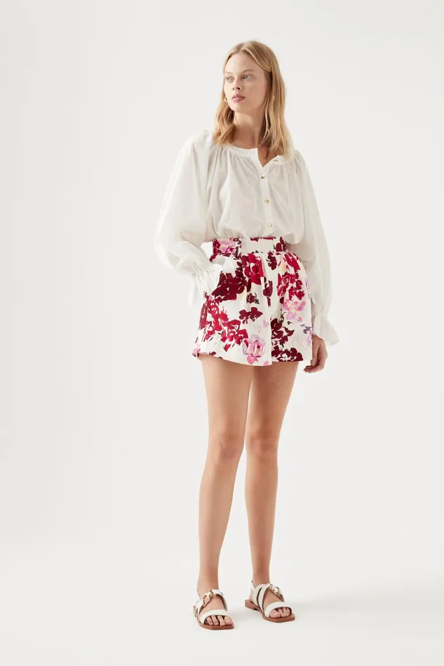 Aje Le Corsaire Blouse White Women Tops