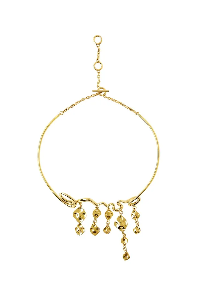Aje Mora Twist Mobile Necklace Gold Women Jewellery